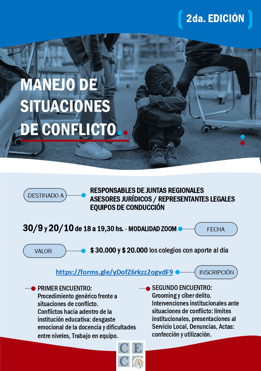 BP 154 Capacitación virtual 2025 - Manejo en situaciones de conflicto - 2da. edición