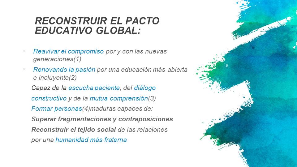 Pacto Educativo Global